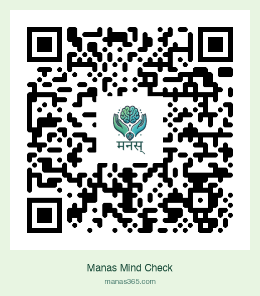 QR code for Manas Mind Check