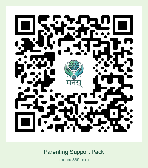 QR code for Parenting Support Pack