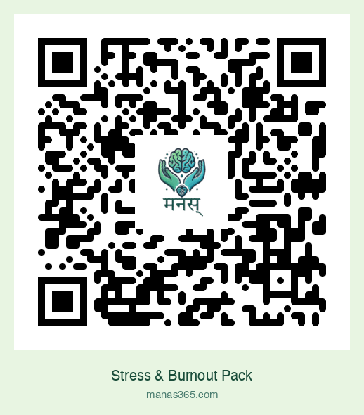 QR code for Stress & Burnout Pack